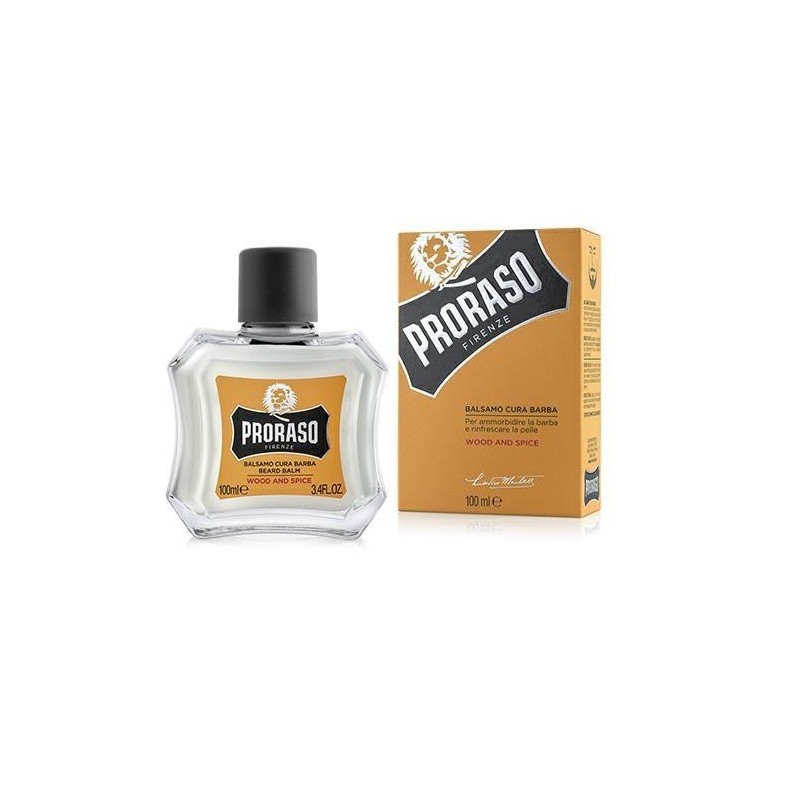 Proraso Arancio Balsamo Cura Barba 100 ml . wood and spice