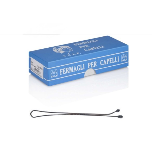 Fermagli per Capelli - Liscio Nero