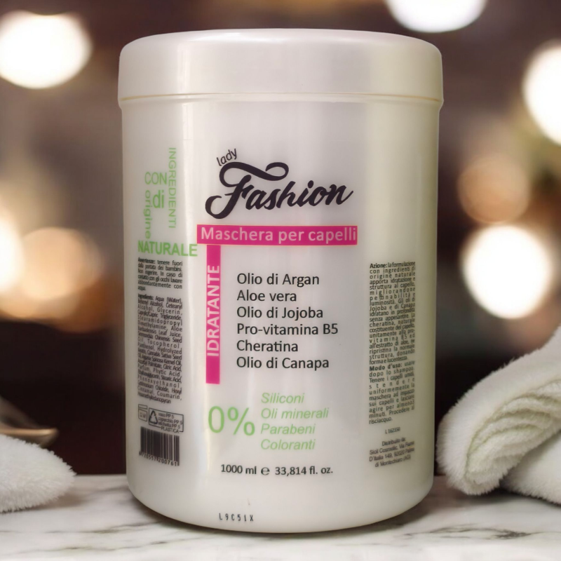 Fashion - Maschera  per Capelli Idratante 1000ml